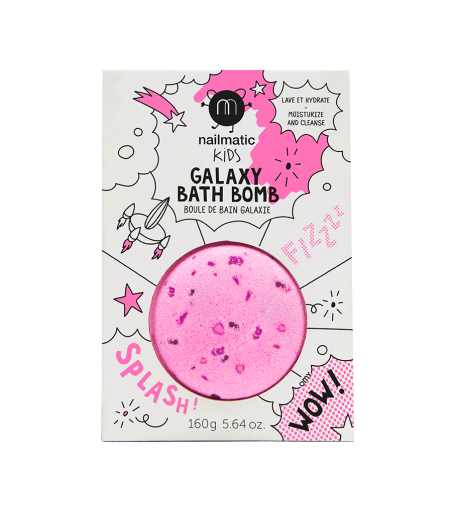 bola de baño rosa nail matic