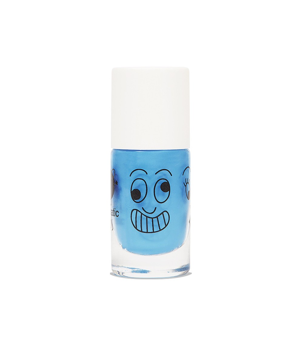 esmalte de uñas infantil azul nail matic