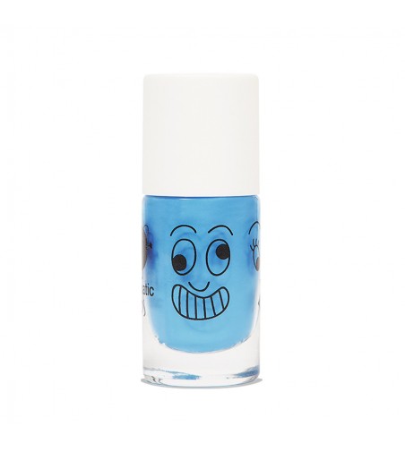 esmalte de uñas infantil azul nail matic