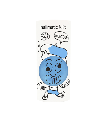esmalte de uñas infantil azul