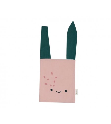 BOLSA DE MERIENDA MELOCOTÓN OLD ROSE FABELAB