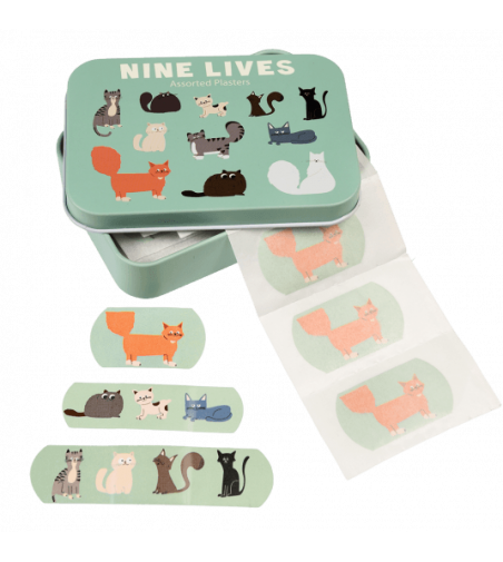 TIRITAS GATITOS NINE LIVES