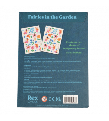 TATTOO HADAS EN EL JARDÍN