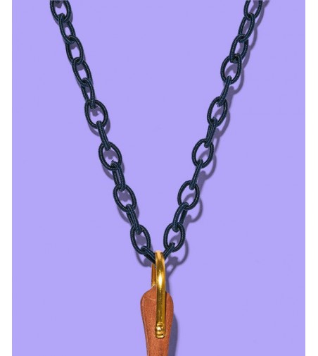 NECKLACE CHAIN BLUE A FAN OF