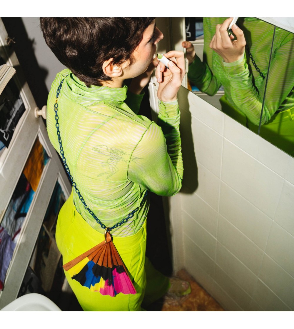 NECKLACE CHAIN BLUE A FAN OF