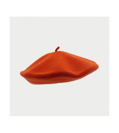 Boina Clásica color Calabaza