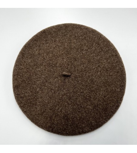 Boina Clásica Marron Jaspeada