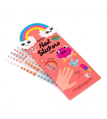 Pegatinas Omy para uñas kawai