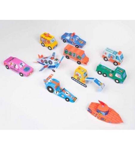 Paper Toys 3D Vrrom omy