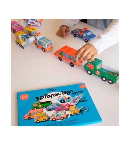 Paper Toys 3D Vrrom omy