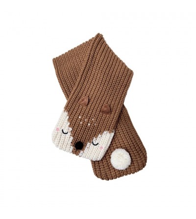 Doris Deer Knitted Scarf rockahula kids