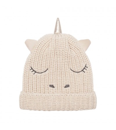 Rainbow Unicorn Knitted Hat 3-6 Years rockahula kids