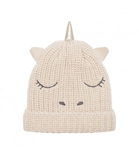 Rainbow Unicorn Knitted Hat 3-6 Years rockahula kids
