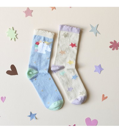 Pack de calcetines Rainbow Unicorn rockahula kids