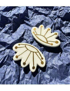 Hypatia pendientes de ceramica de lady ceramic 2