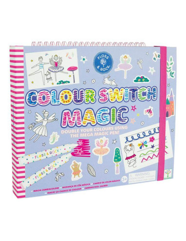 Color switch magic enchanted floss and rock