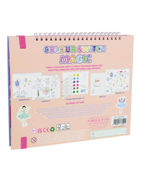 Color switch magic enchanted floss and rock