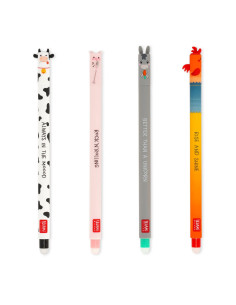 Set de 4 Bolígrafos de Gel Borrables - Erasable Pen