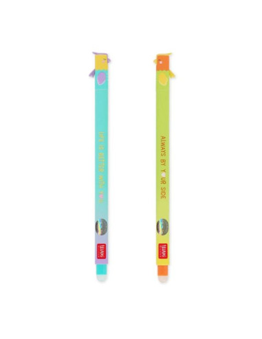 Set de dos boligrafos borrables edición San Valentín