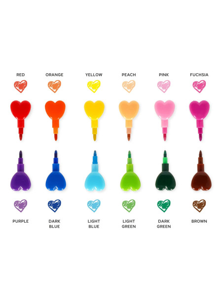 12 Ceras Apilables - Dream in Colour legami