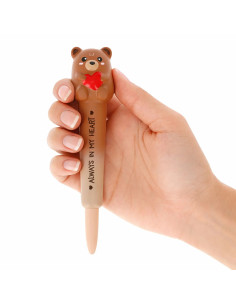 Bolígrafo de Gel Antiestrés Teddy Bear «Always In My Heart» - Squeezies legami 2