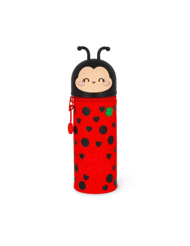 Estuche 2 en 1 de Silicona Ladybug Get Lucky legami