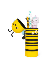 Estuche 2 en 1 de Silicona Bee «Bee Different» legami 2