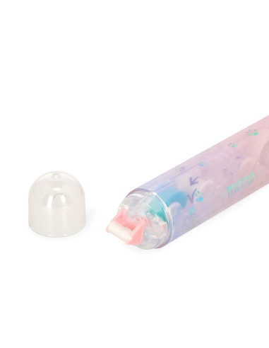 2 en 1: Cinta Correctora y Pegamento en Cinta - Meow legami