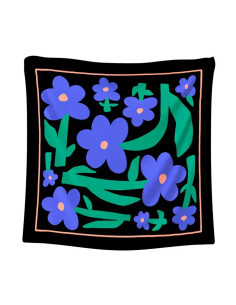 Pañuelo mediano las flores blue