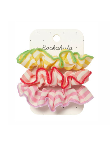 Set de 3 scrunchies Candy Stripe