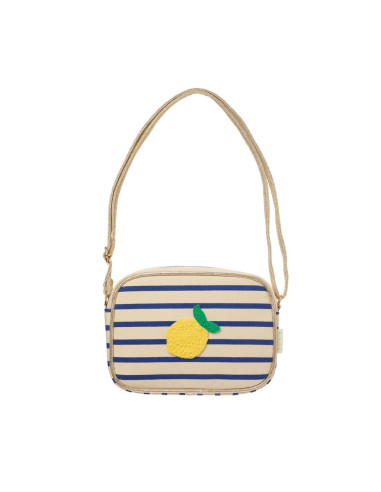 Bolso a rayas Lemon Drop