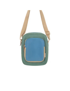 Bolso con bloque de color