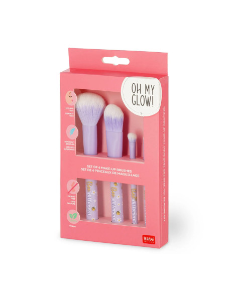 Set de 4 Pinceles de Maquillaje Bee