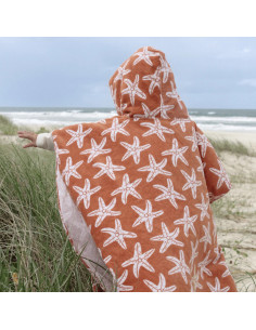 Poncho Naranja Seastar Swim Essentials 2