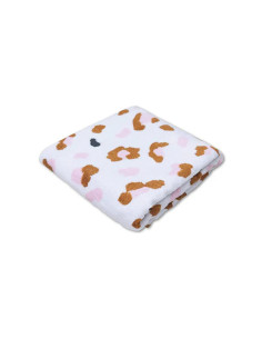toalla de playa algodón - caqui - leopard - 135 x 65 cm 2