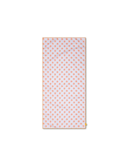 toalla de playa microfibra - multicolor - floral love - 135 x 65 cm