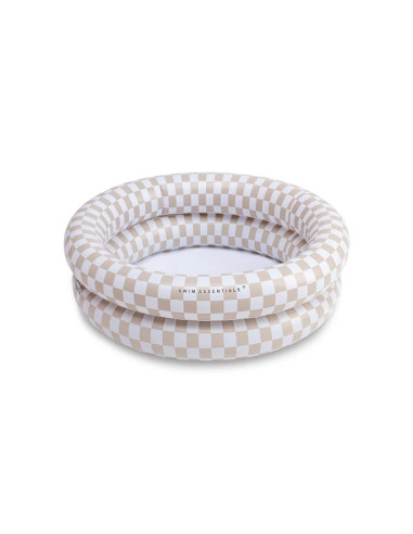 Piscina para Bebé - Beige - Checkmate - Ø 60 cm