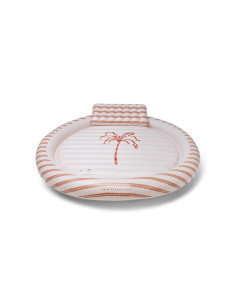 Piscina De Bronceado Redonda - Beige - Saint Tropez - 201 X 201 X 38 cm