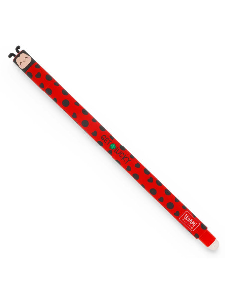 Bolígrafo de Gel Borrable Ladybug «Get Lucky» - Erasable Pen