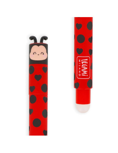 Bolígrafo de Gel Borrable Ladybug «Get Lucky» - Erasable Pen