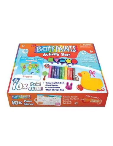 Baff paints y activity set zimplykids