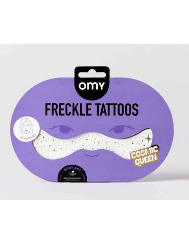 Freckles tattoo cosmic queen