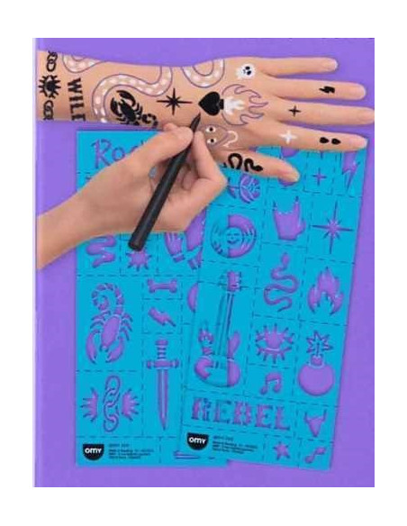 Tattoos temporales rock club