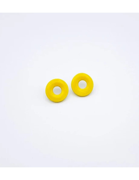 Little aro amarillo  lady ceramic