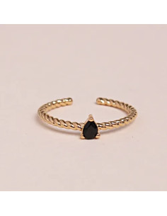 Anillo Pensamiento - Negro