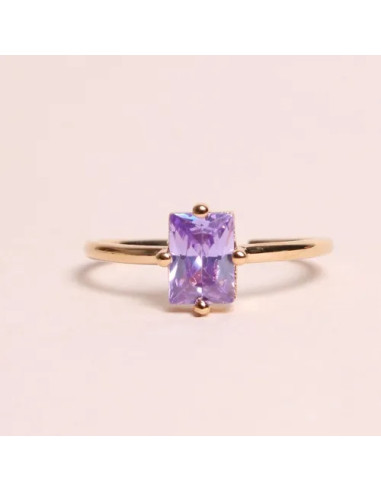 Anillo madeleine lila