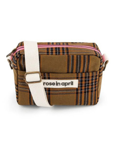Bolso bandolera maud tartan rose in april 2