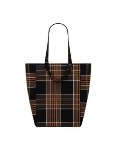 Bolso Elisabeth negro tartan rose in april 2