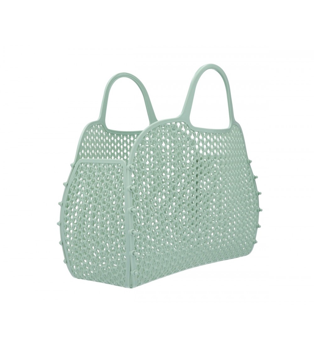 BOLSO PLÁSTICO RETRO MENTA