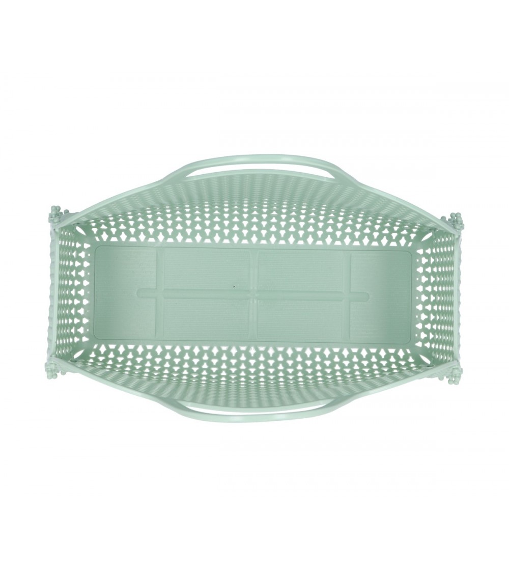 BOLSO PLÁSTICO RETRO MENTA